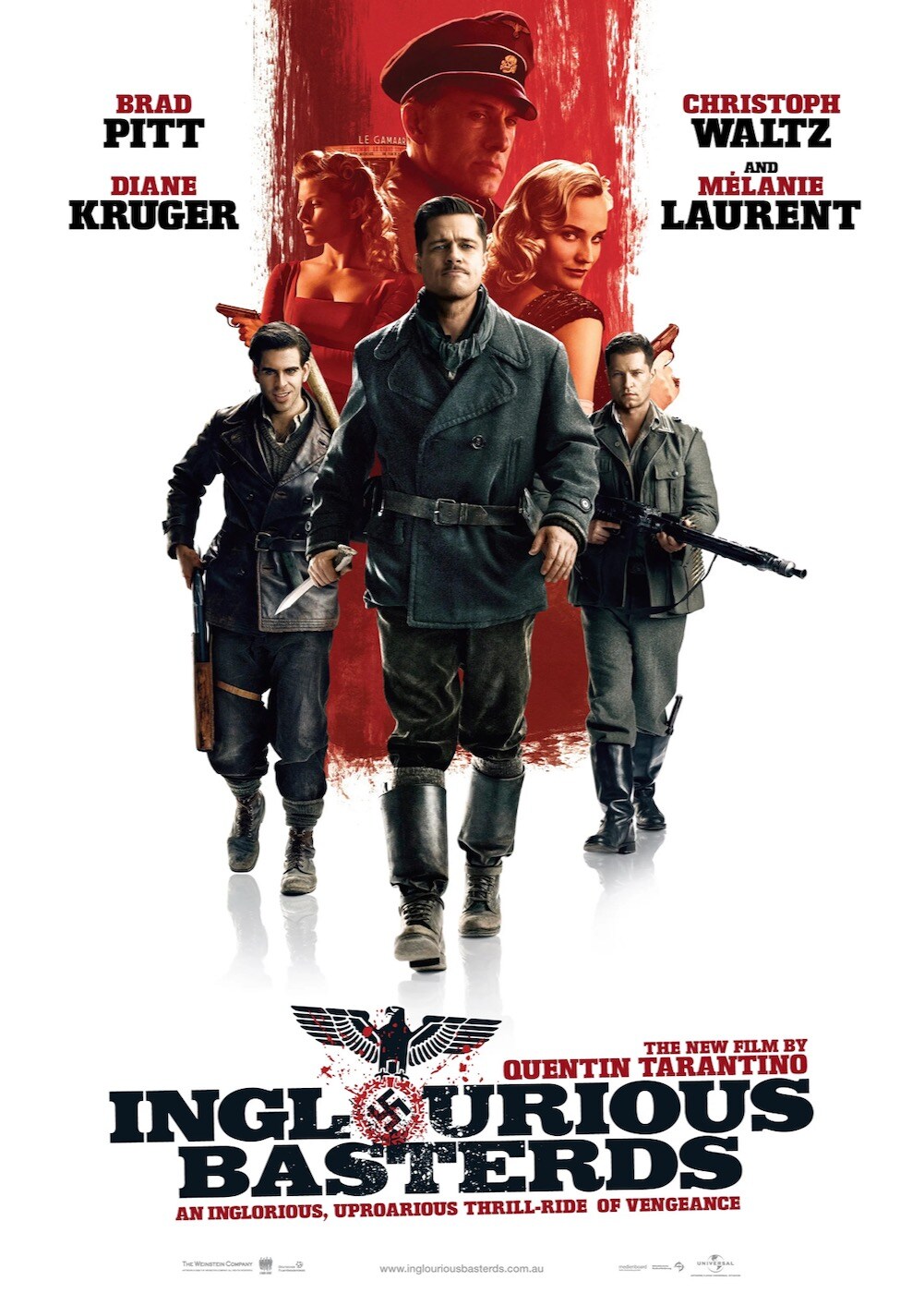 Inglourious Basterds Movie Release Date Review Cast Trailer