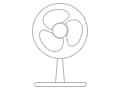 Luminous Ecstasy Ceiling Fan (Pearl Diamond)