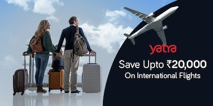 Yatra International Flights Offer
