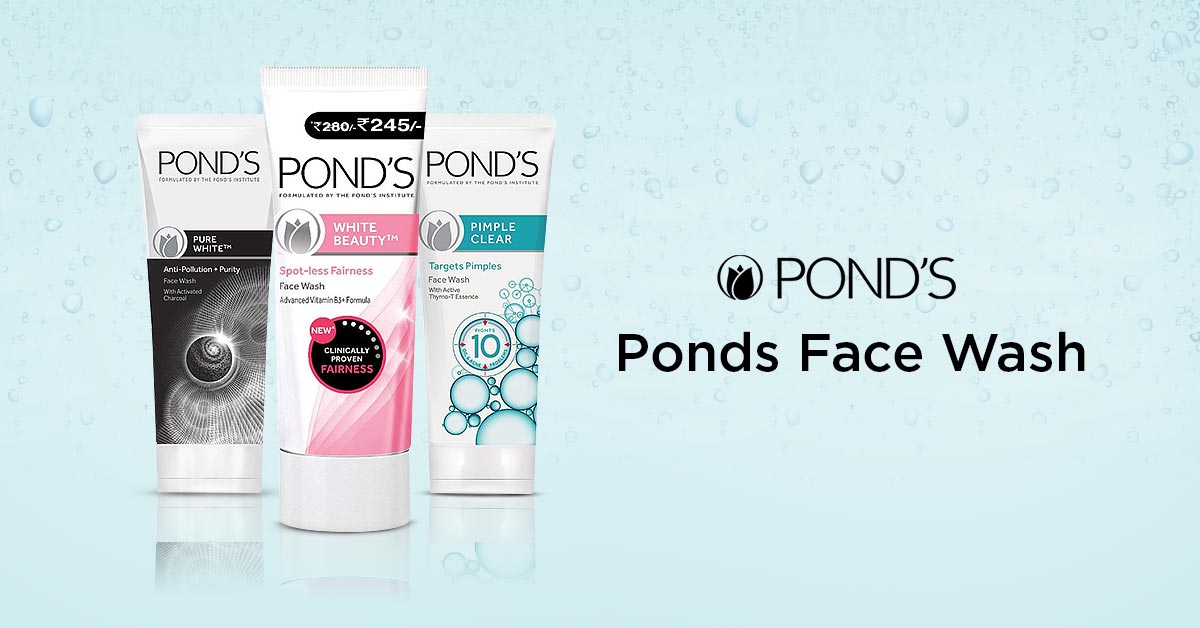 Ponds Face Wash price list in India (August 2024), Buy Ponds Face Wash
