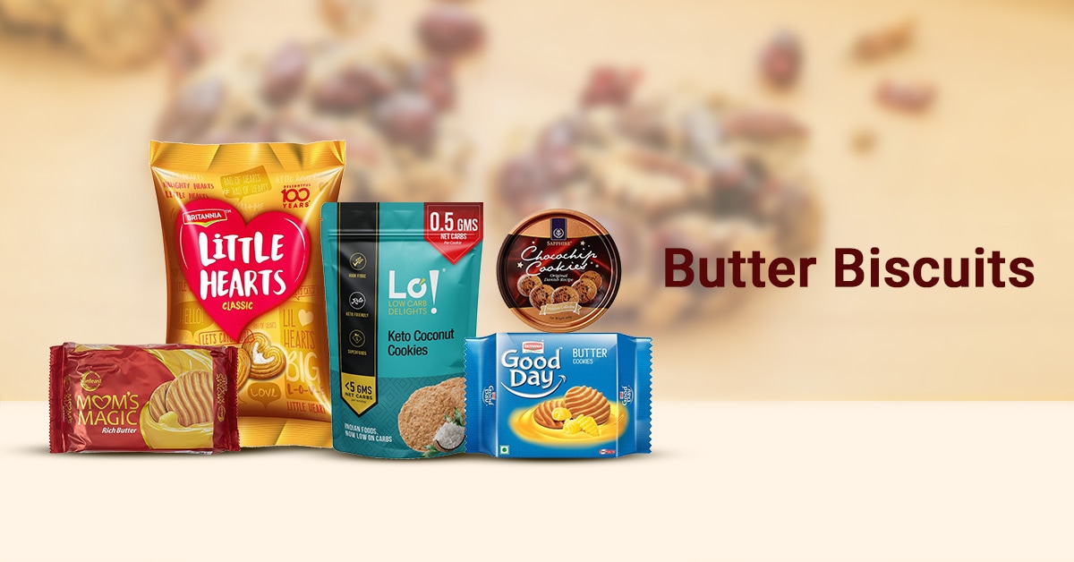 Butter Biscuits price list in India (September 2024), Buy Butter