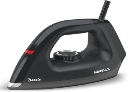 HAVELLS by Havells Dazzle 1100 W Dry Iron  (Black) Flipkart Deal