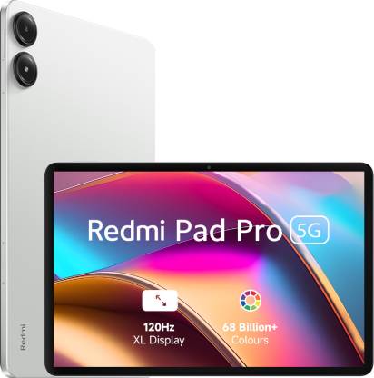 REDMI Pad Pro 5G 8 GB RAM 128 GB ROM 12.1 inch with Wi-Fi+5G Tablet (Quick Silver) Flipkart Deal