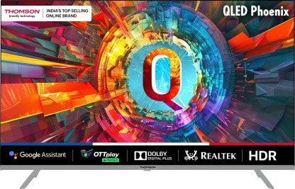 Thomson Phoenix 80 cm (32 inch) QLED HD Ready Smart Android TV 48W Sound Output  (Q32H1111)#JustHere Flipkart Deal