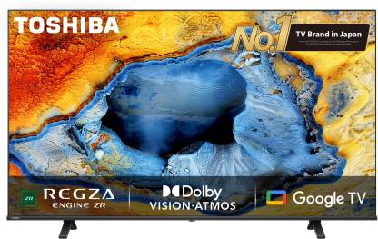 TOSHIBA C350NP 126 cm (50 inch) Ultra HD (4K) LED Smart Google TV 2024 Edition with Dolby Vision Atmos and REGZA Engine ZR  (50C350NP) Flipkart Deal