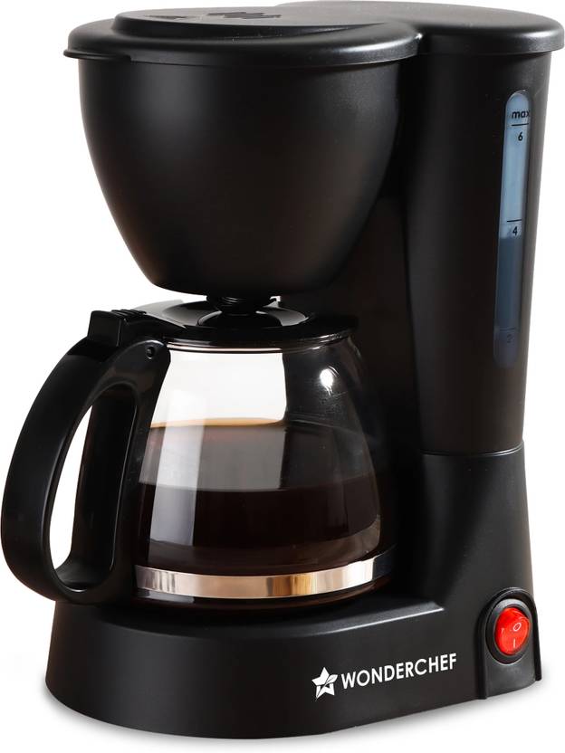 WONDERCHEF Swift Brew 6 Cups Coffee Maker  (Black) Flipkart Deal