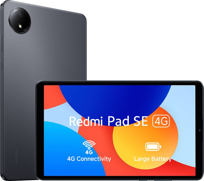 REDMI Pad SE 4G 4 GB RAM 64 GB ROM 8.7 Inch with 4G Tablet (Urban Grey)#JustHere Flipkart Deal