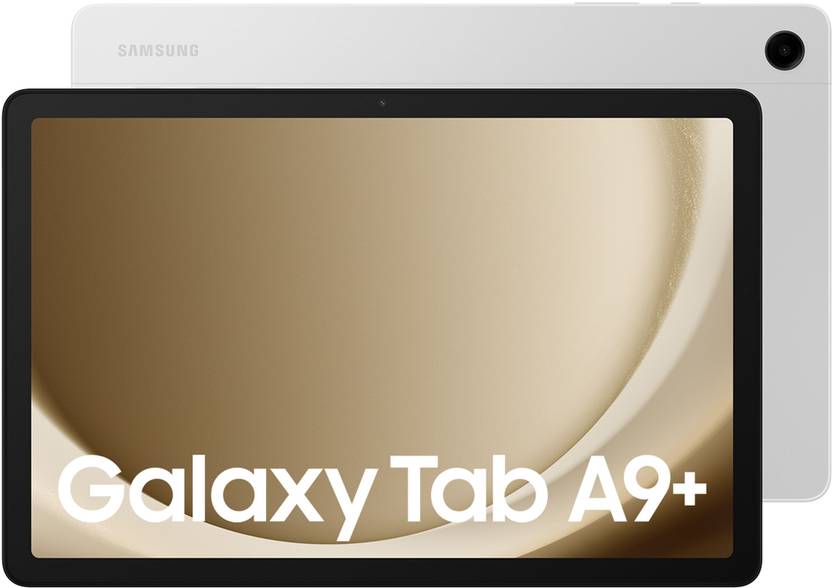 Samsung Galaxy Tab A9+ 8 GB RAM 128 GB ROM 11.0 inch with Wi-Fi+5G Tablet (Silver)#JustHere Flipkart Deal