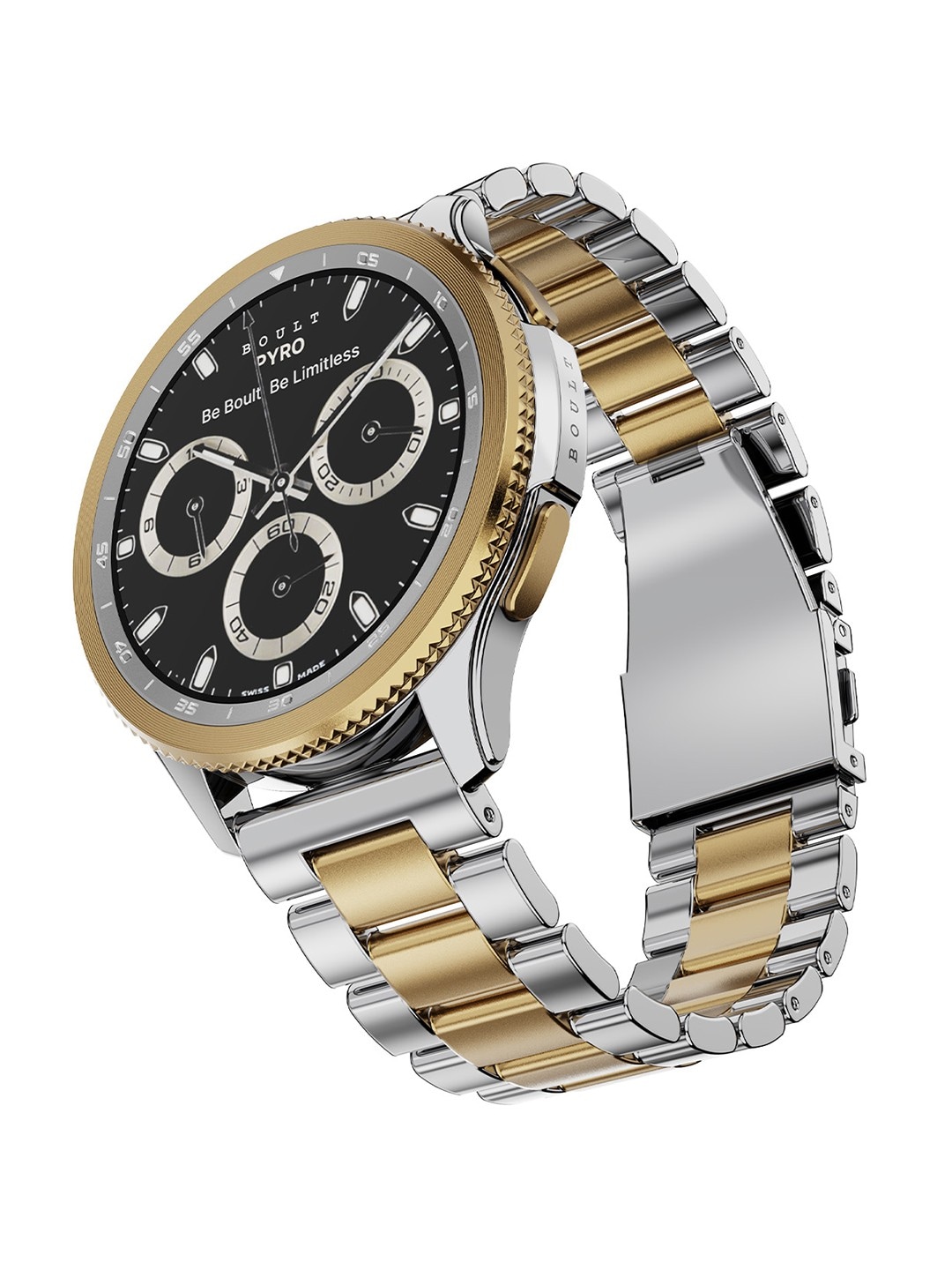 Boult Pyro 1.43&quot; AMOLED Display SpO2 Monitoring Smartwatch Myntra Deal