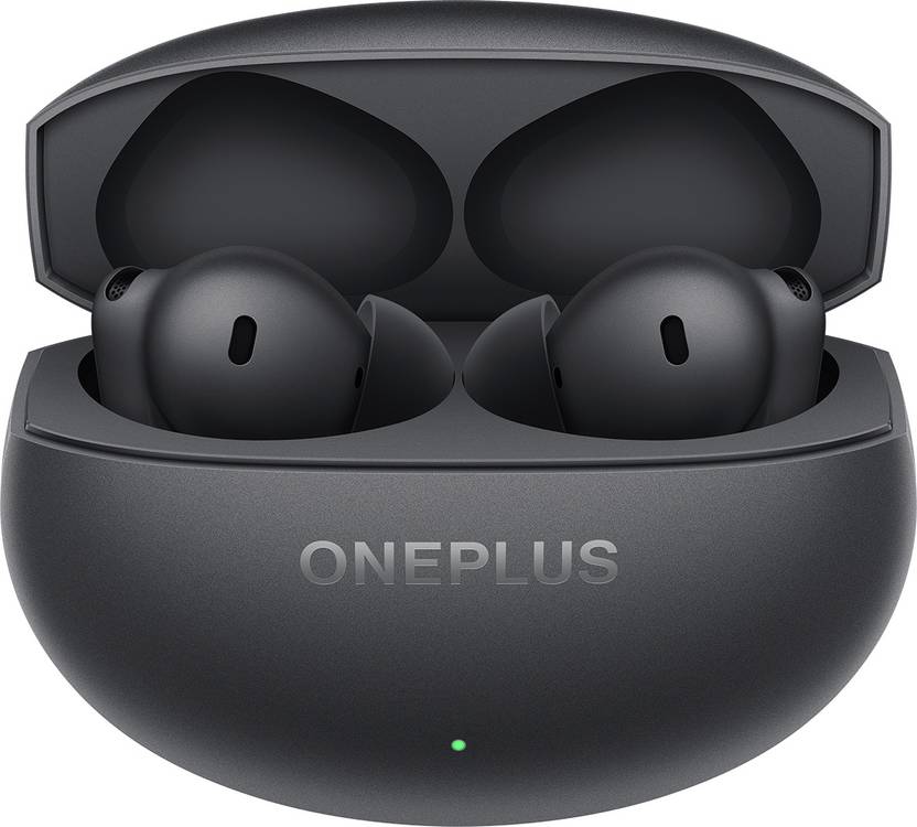 OnePlus Buds 4 55dB ANC, 45 hrs Playback, Dual Drivers with Dual DACs, 3D Audio Bluetooth  (Storm Gray, In the Ear) Flipkart Deal