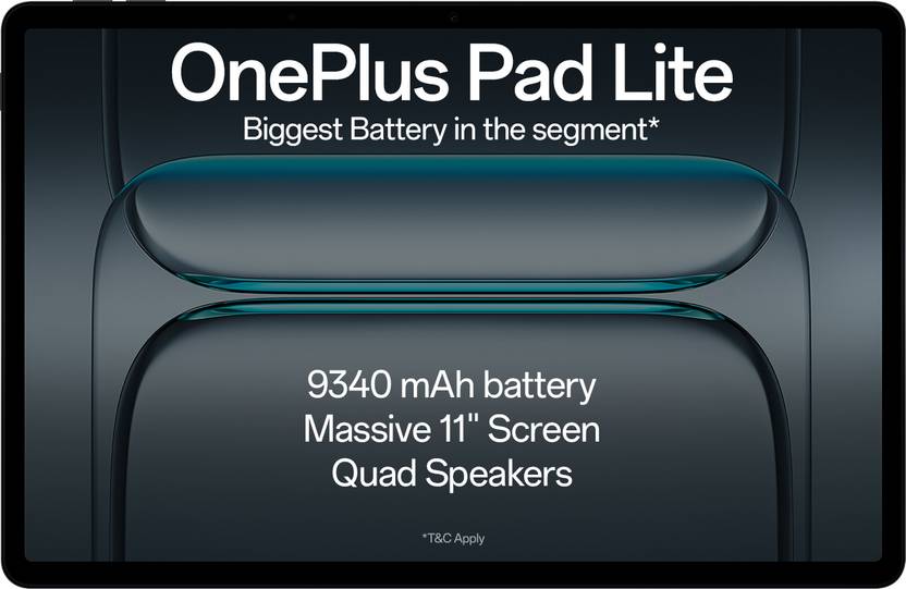 OnePlus Pad Lite 6 GB RAM 128 GB ROM 11.0 inch with Wi-Fi Only Tablet (Aero Blue) Flipkart Deal