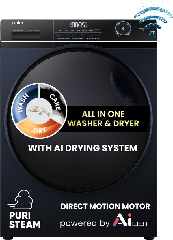 Haier 11 kg Fully Automatic Front Load Washing Machine