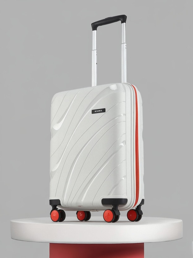 HRX by Hrithik Roshan  Small Cabin Suitcase (56 cm) 8 Wheels - Madrid - Silver Flipkart Deal