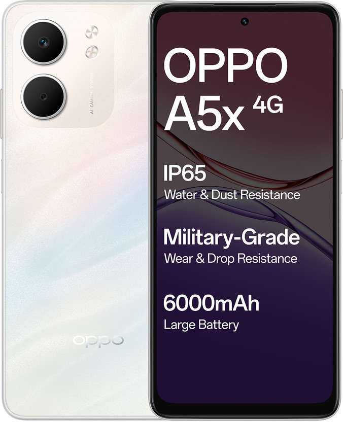 OPPO A5x (Laser White, 64 GB)  (4 GB RAM) Flipkart Deal OPPO A5x (Laser White, 64 GB)  (4 GB RAM) Flipkart Deal