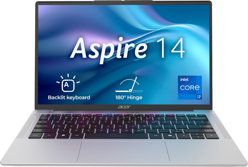 Acer Aspire 14 Intel Core i7 13th Gen 13620H - (16 GB/512 GB SSD/Windows 11 Home) AS14H-53 Thin and Light Laptop  (14 inch, Pure Silver, 1.44 Kg, With MS Office) Flipkart Deal