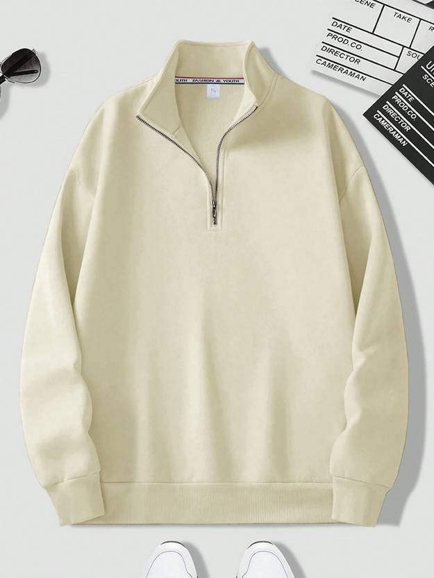 FashionAndYOUTH Men Full Sleeve Solid Sweatshirt Flipkart Deal