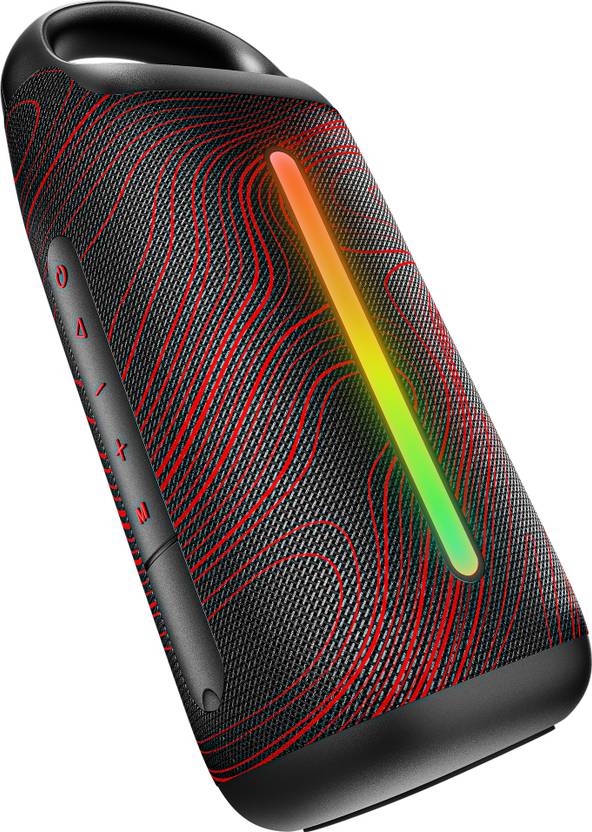 boAt Stone Arc, 58mm Drivers, 12H Battery, RGB LEDs, Built-in Mic, TWS Feature 20 W Bluetooth Speaker (Black Phoenix, Mono Channel) Flipkart Deal