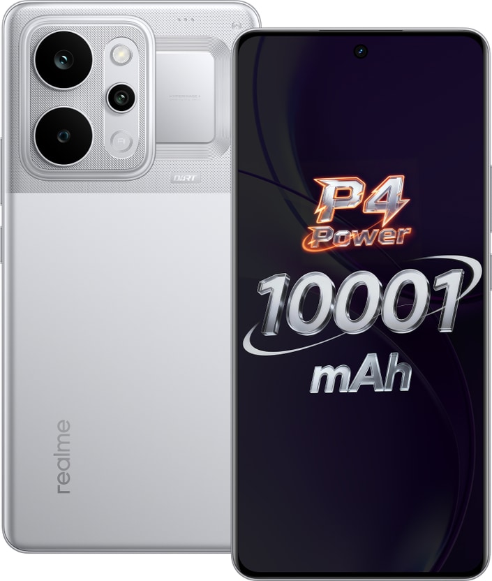 realme P4 Power 5G (TransSilver, 128 GB) (8 GB RAM) Flipkart Deal