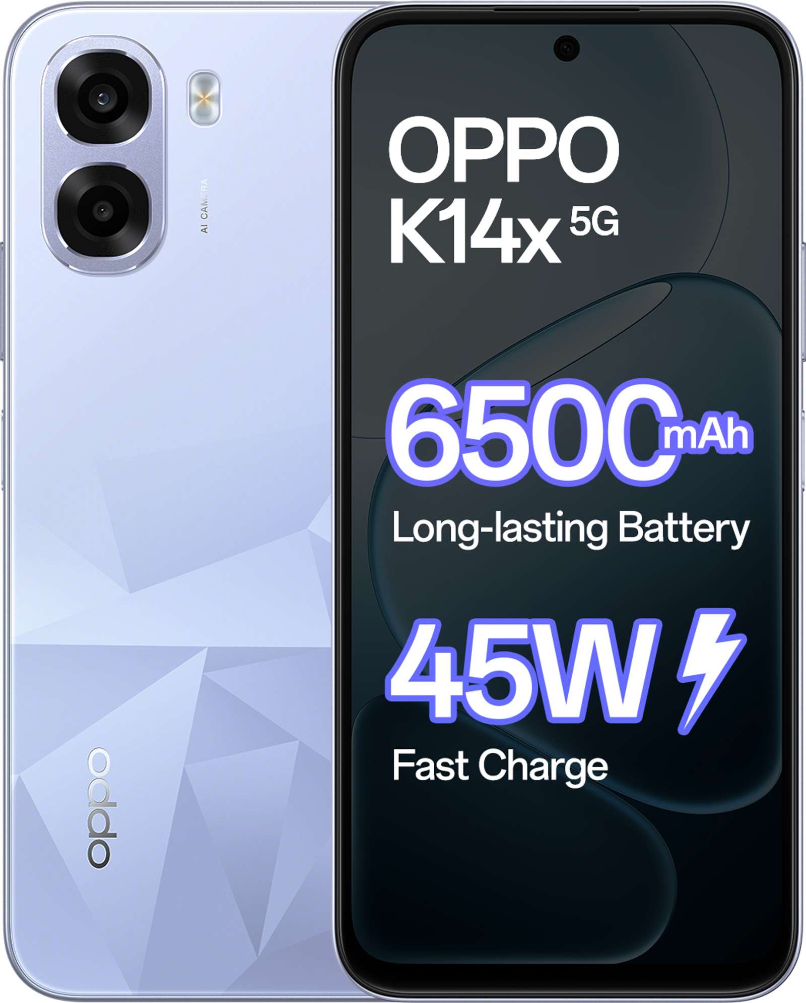 OPPO K14x 5G (Icy Blue, 64 GB) (4 GB RAM) Flipkart Deal