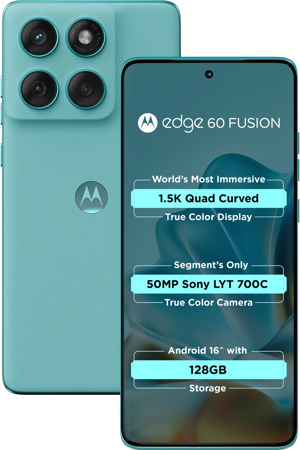 Motorola Edge 60 Fusion 5G (PANTONE Amazonite, 128 GB) (8 GB RAM) Flipkart Deal
