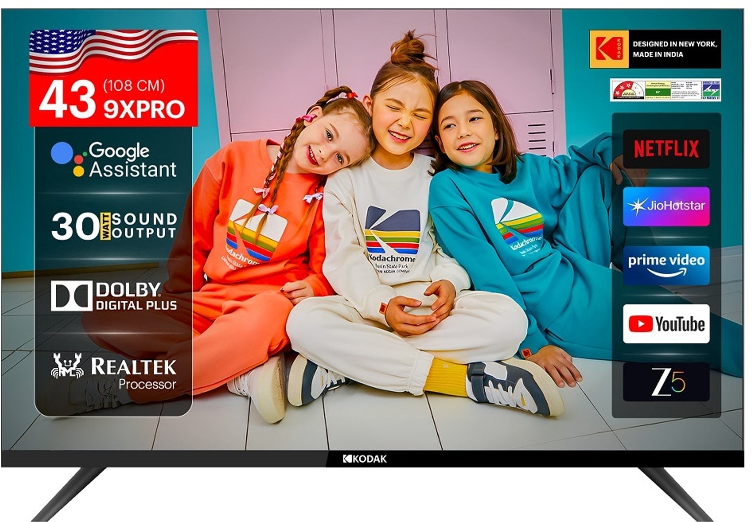 108 cm (43 inch) Full HD LED Smart Android TV with Android 11 and Dolby Digital Plus (439X5081) Flipkart Deal