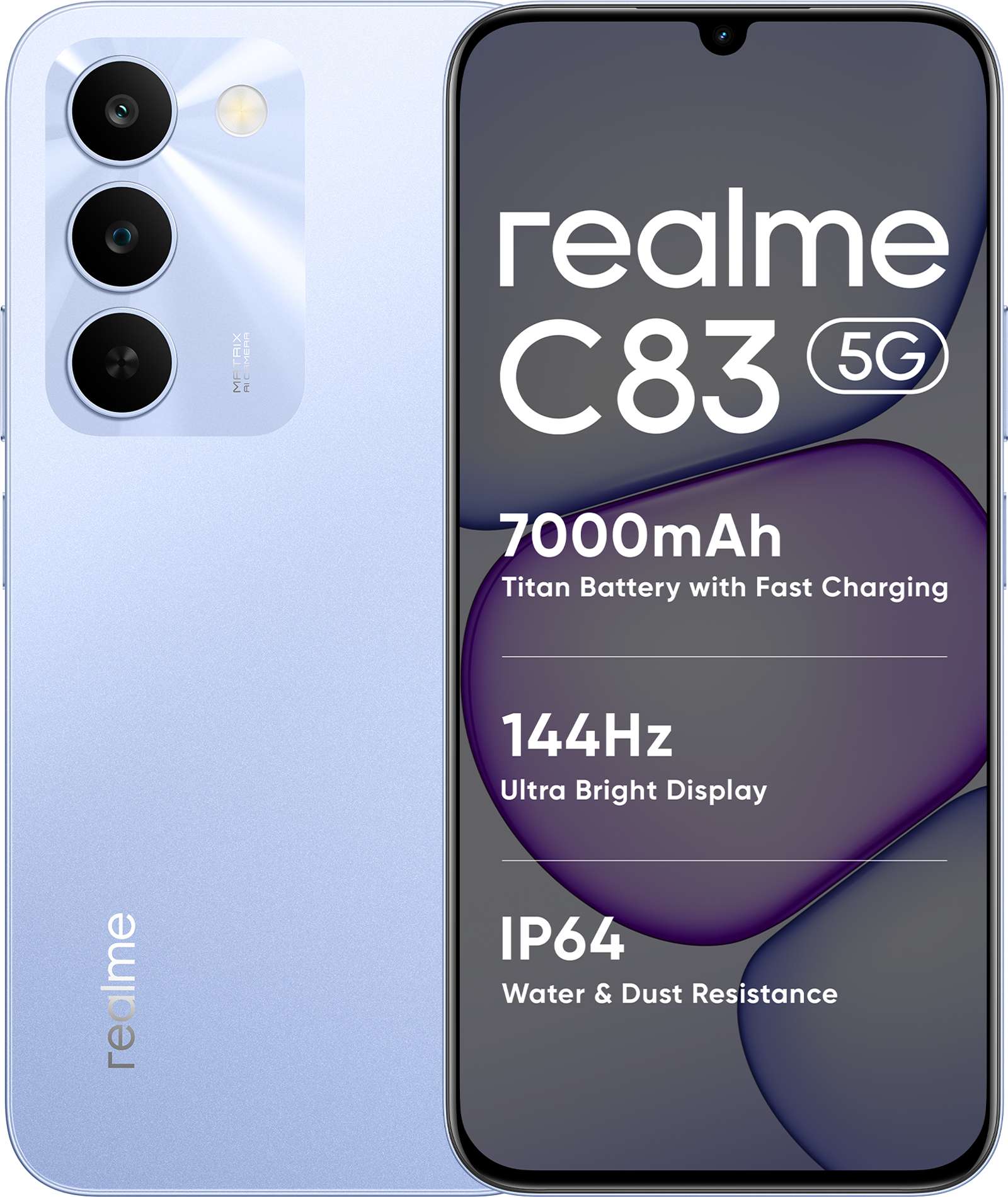 realme C83 5G (Blooming Purple, 64 GB) (4 GB RAM) Flipkart Deal