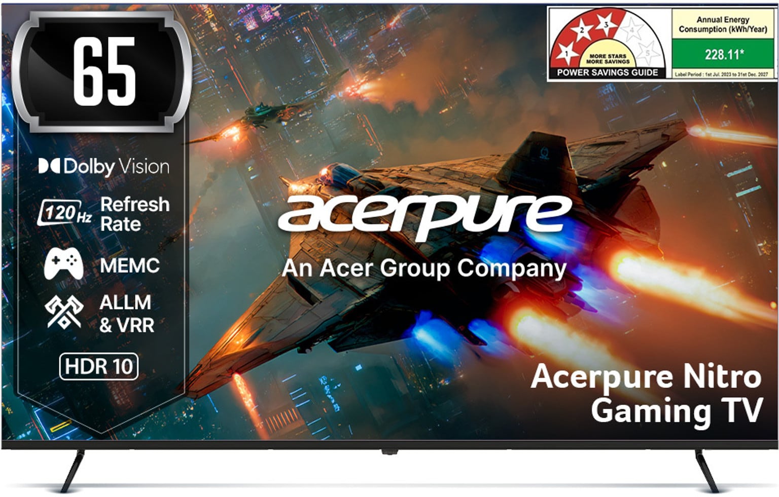 164 cm (65 inch) QLED Ultra HD (4K) Smart Google TV 2025 Edition with 120 Hz GTV 5.0 |Android 14 |Dolby Vision & Dolby Atmos|50W Sound|Tuner|Wi-Fi Direct|ALLM |VRR|MEMC|Karaoke|AI|Gaming |Wall Mount (AP65UG75PNTO5) Flipkart Deal