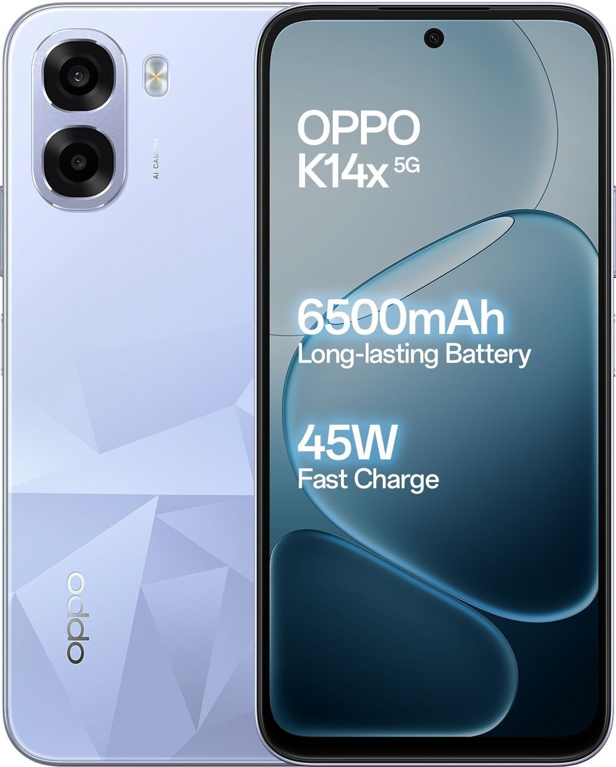 Oppo K14x 5G (Icy Blue, 64 GB) (4 GB RAM) Flipkart Deal