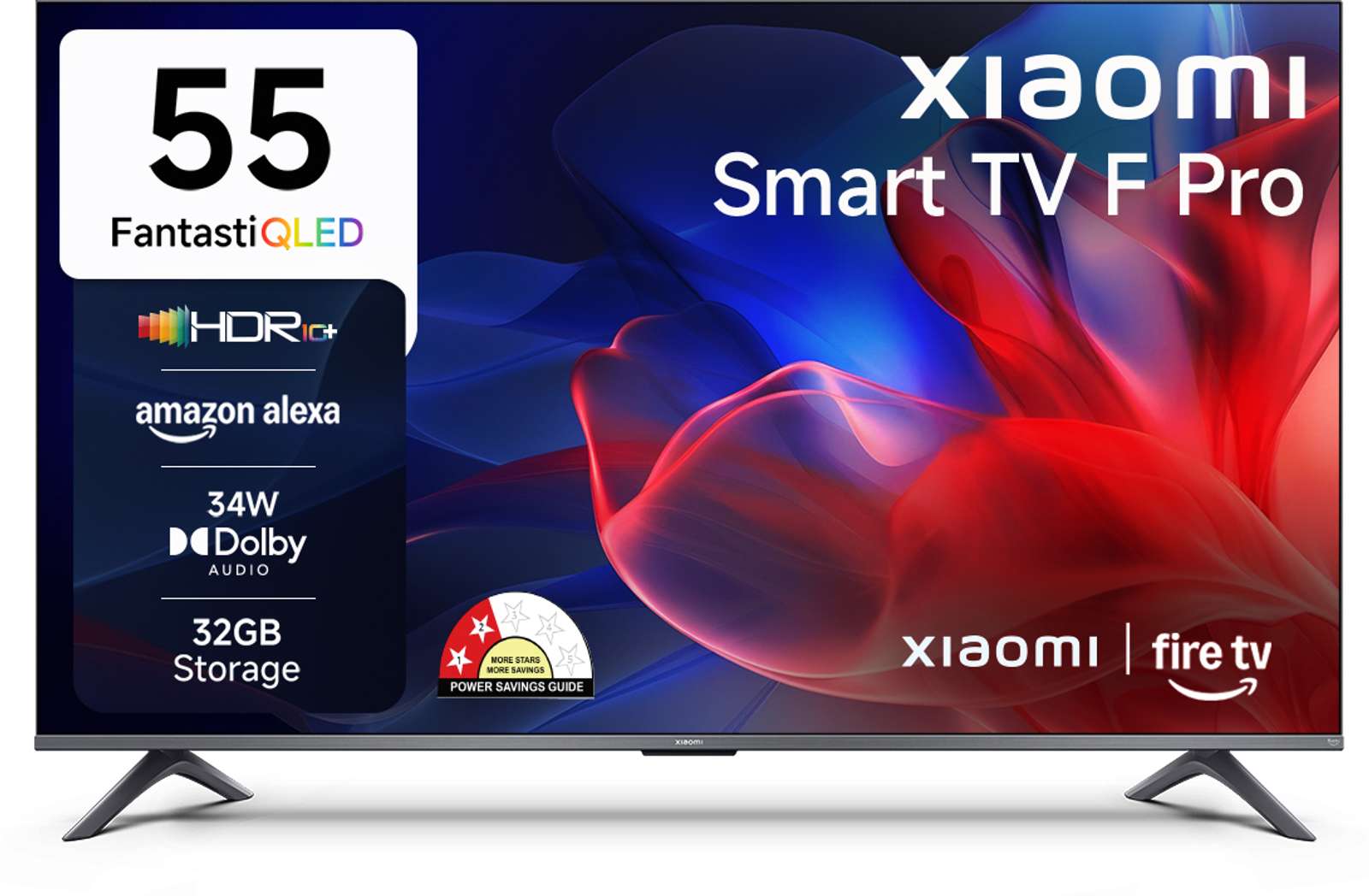 XIAOMI F Pro 138 cm (55 inch) QLED Ultra HD (4K) Smart Fire TV with 34W Box Speakers | Dolby Surround Sound| 32GB Storage | Filmmaker Mode| Alexa | Mi TV (L55MB-FPIN) Flipkart Deal