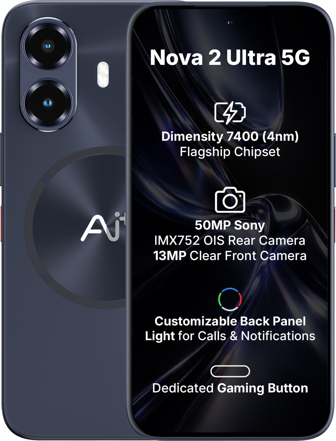 Ai+ Nova 2 Ultra 5G (Black, 128 GB) (6 GB RAM) Flipkart Deal