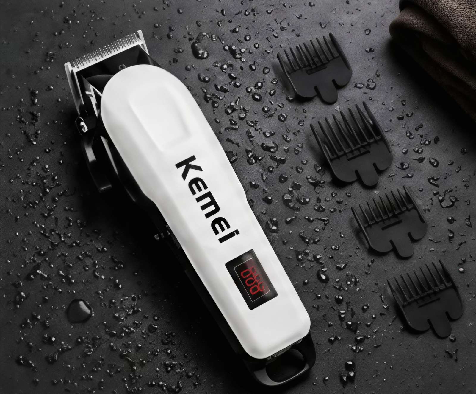 KEMMIE KM"809A Trimmer 240 min  Runtime 4 Length Settings (White) Flipkart Deal
