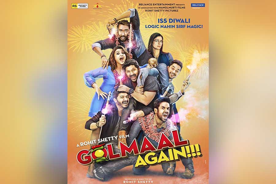 Golmaal Again Movie 2017 Release Date Review Cast Trailer