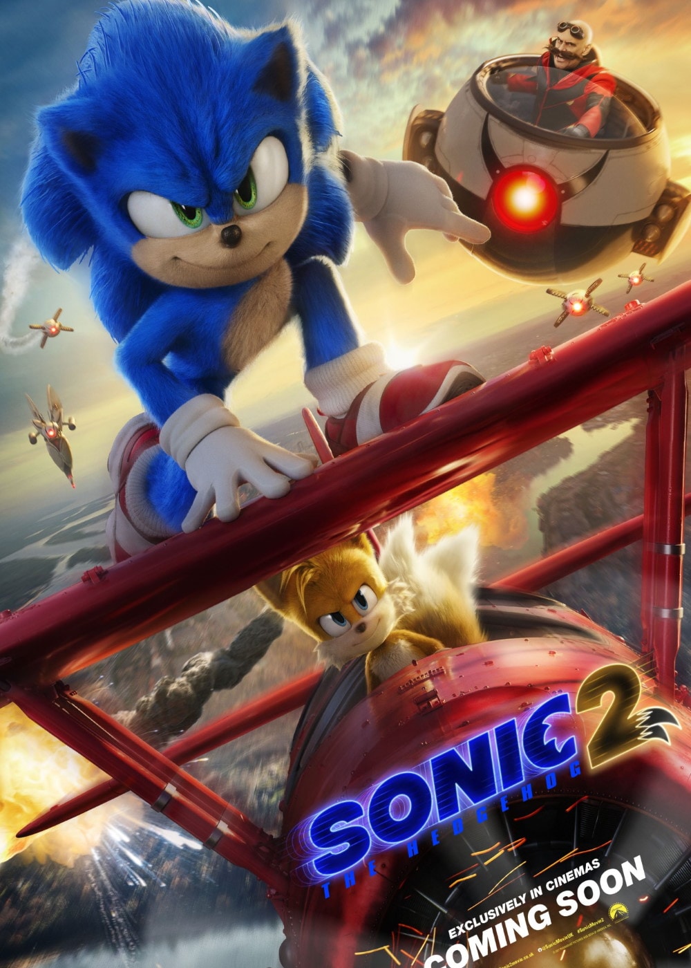 Sonic the Hedgehog on X: #SonicMovie is the Number 1 movie in the world!  Experience the GENESIS of your favorite blue hero in theatres now..see  what we did there? 🎟️ ➡️