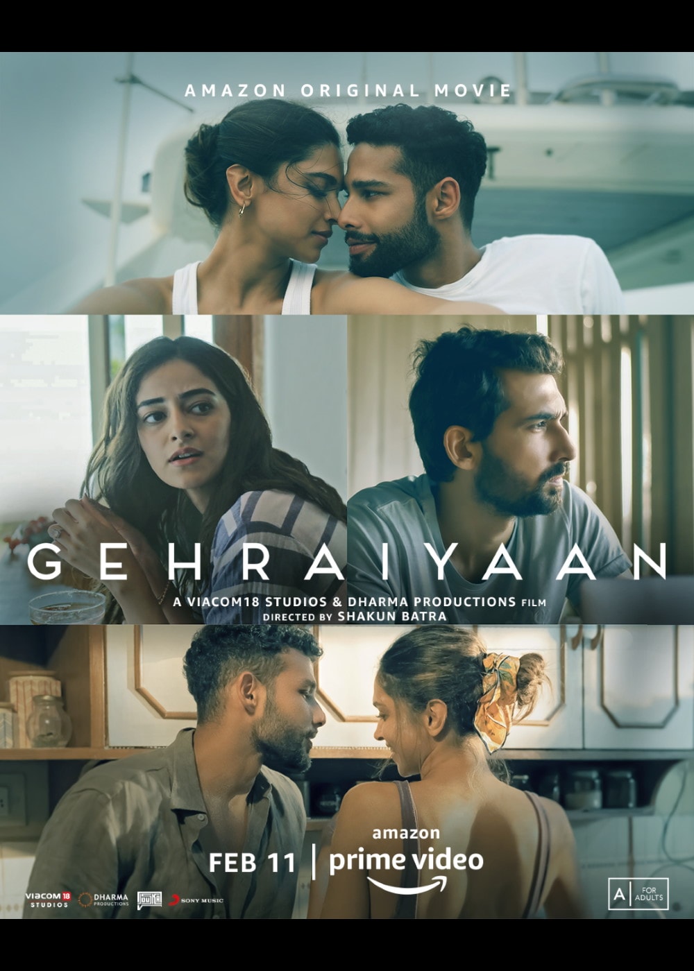 Gehraiyaan review – Deepika Padukone mesmerises in a torrid drama | Movies  | The Guardian