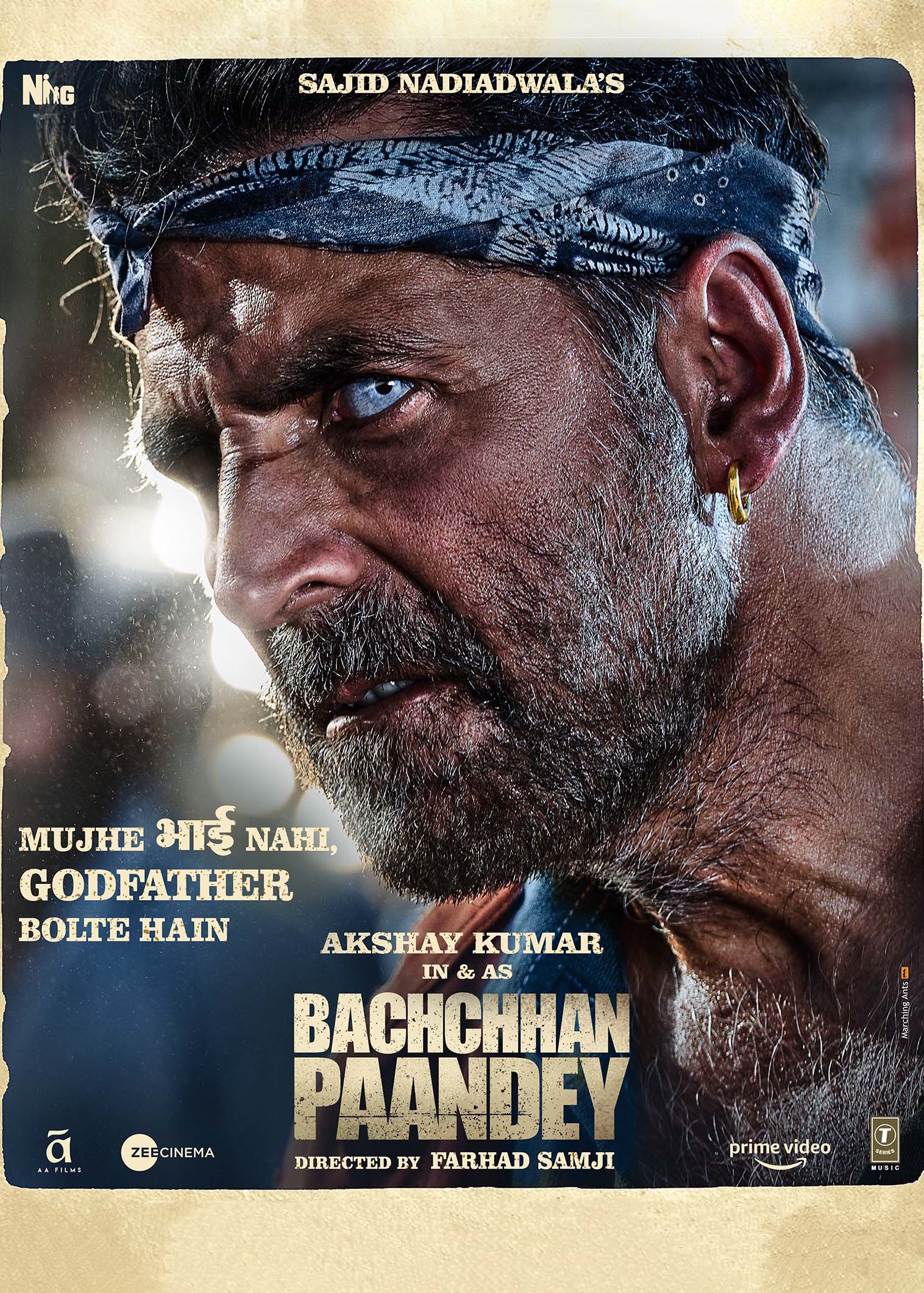 Bachchhan Paandey 2022 Hindi Movie 700MB AMZN HDRip 720p HEVC x265 ESub Download