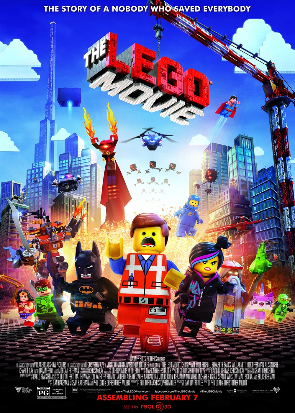 The Lego Movie Movie (2014) Release Date, Review, Cast, Trailer, Watch Online at Amazon Prime