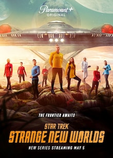 The official poster for Star Trek: Strange New Worlds