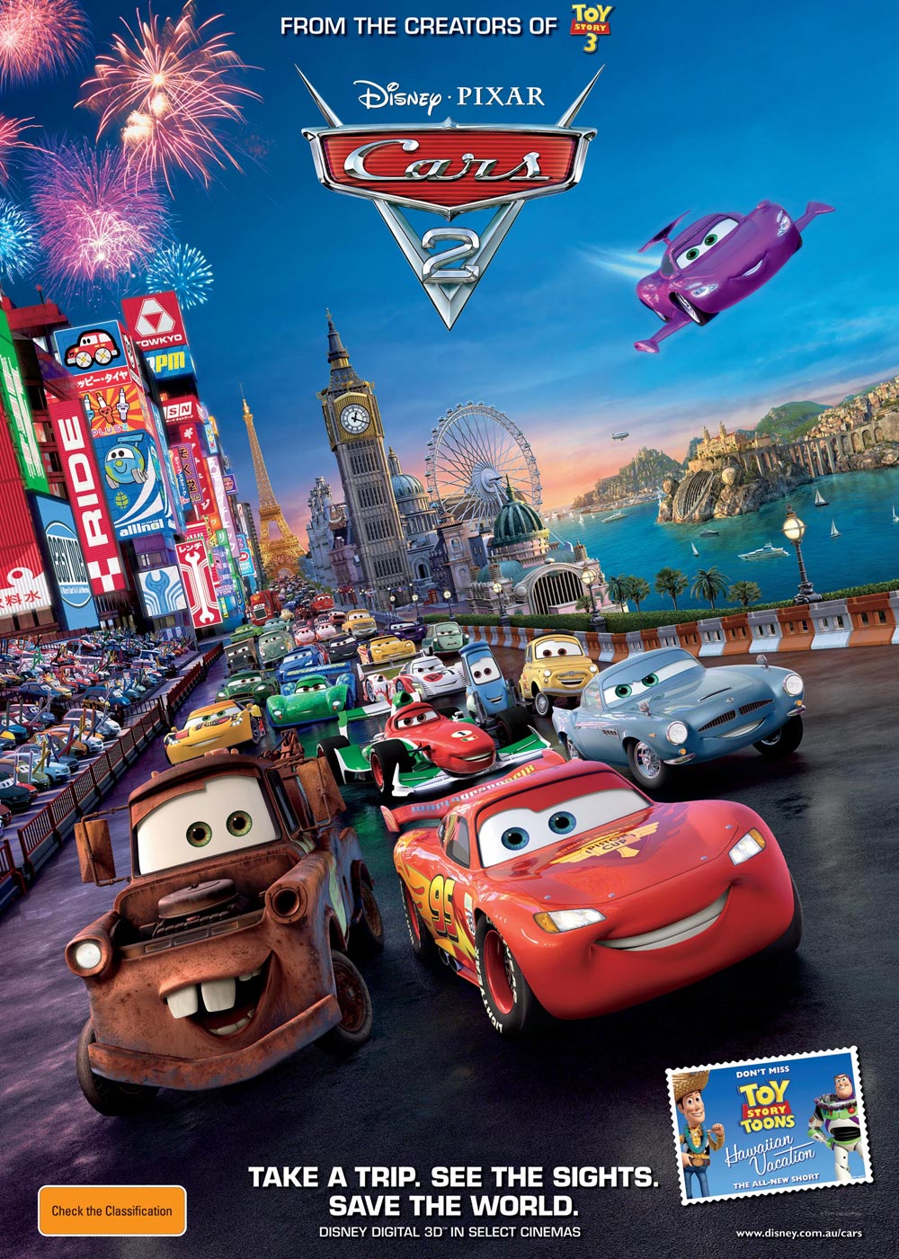 Cars 2 Movie (2011) | Release Date, Review, Cast, Trailer, Watch Online at  Apple TV (iTunes), Disney+ Hotstar, Google Play Movies, YouTube - Gadgets  360