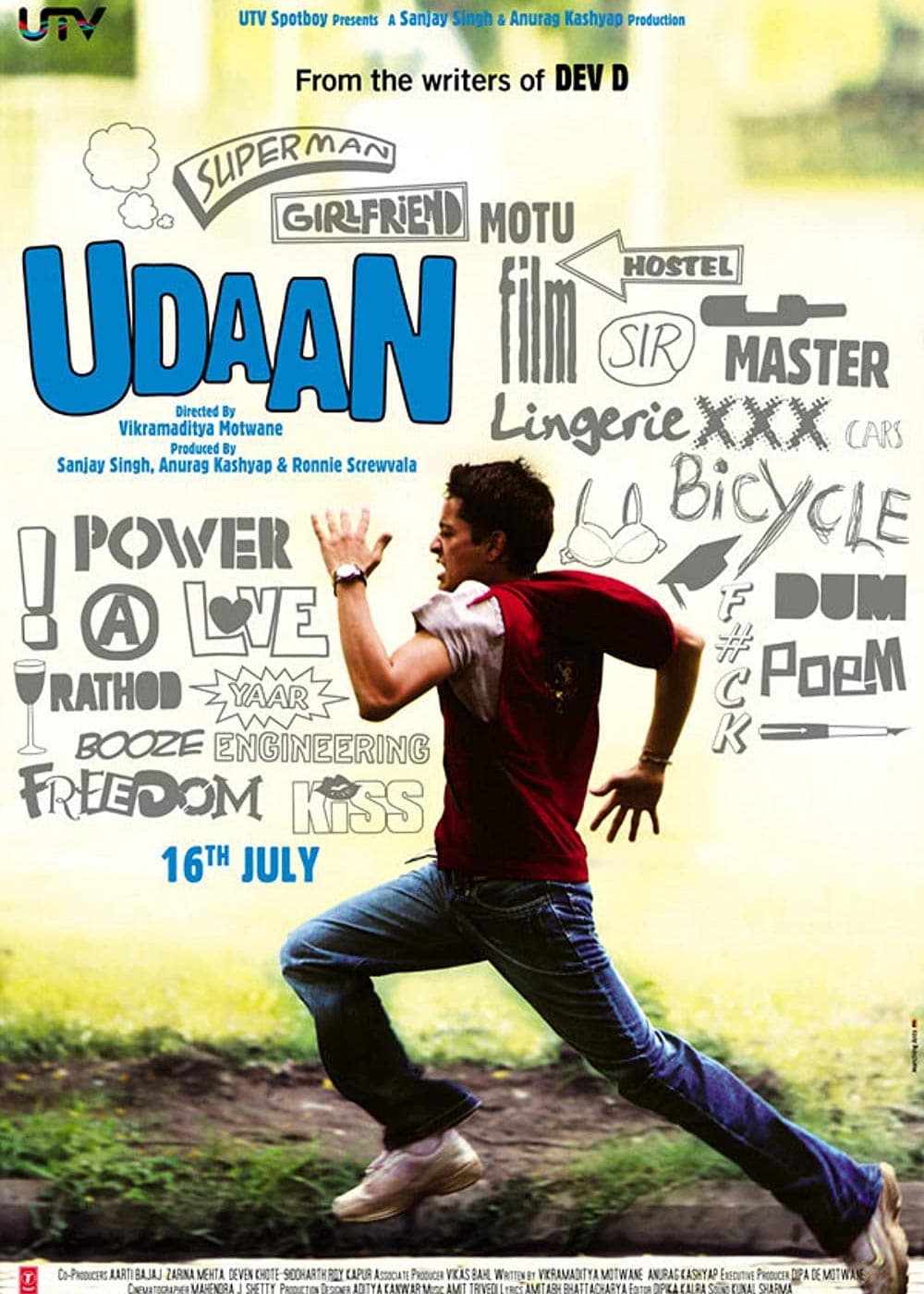 Udaan Movie (2010) Release Date, Review, Cast, Trailer, Watch Online