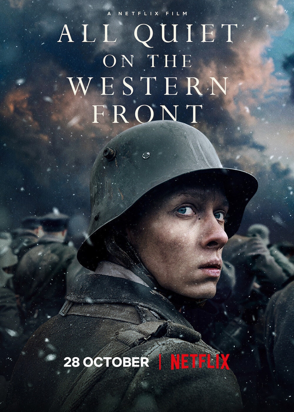 All Quiet on the Western Front (2022) 720p NF HDRip Hollywood Movie ORG. [Dual Audio] x264 MSubs Download