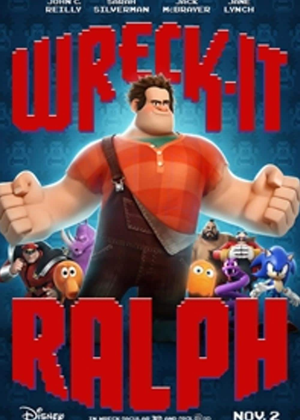 Wreck It Ralph Movie 2012 Release Date Review Cast Trailer