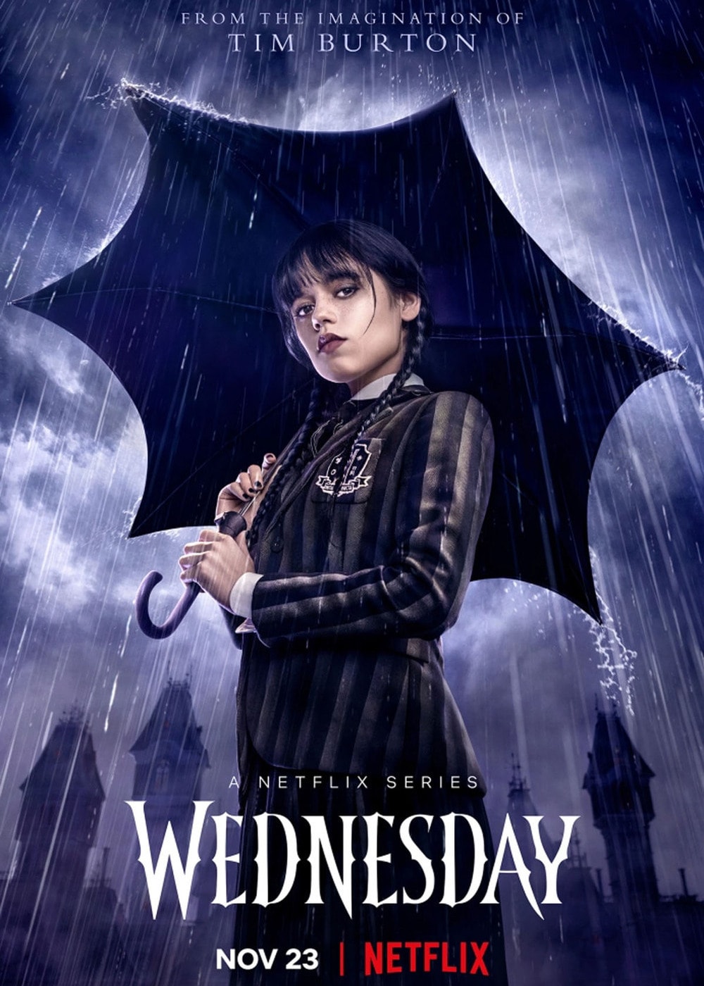 Meet Rajkumari Budhwaar: Netflix India Releases Painting Of Indian  Wednesday Addams