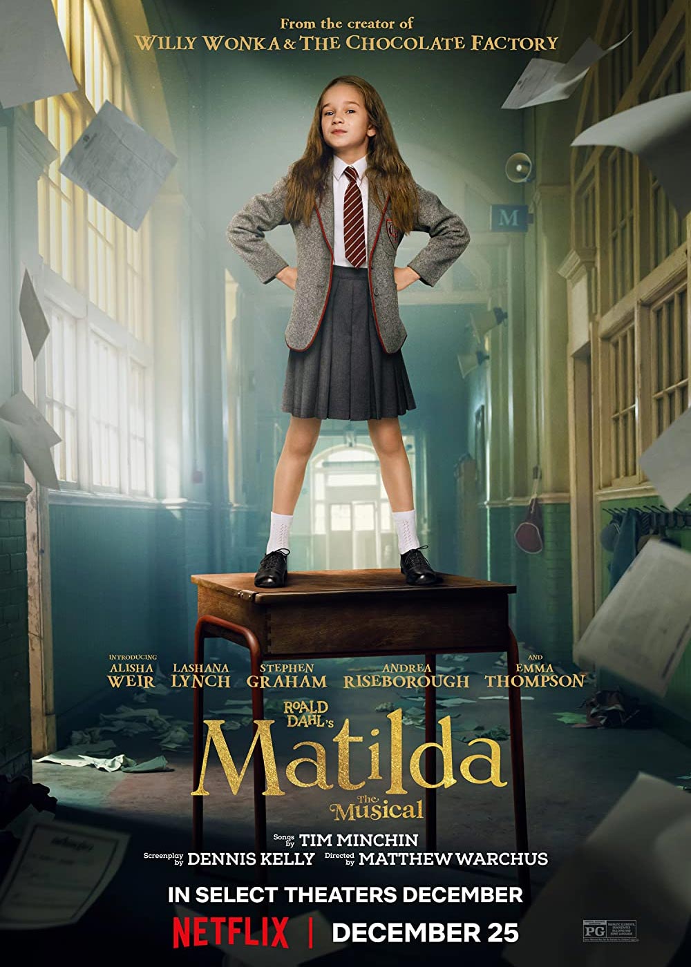 Roald Dahl's Matilda The Musical Movie (2022) Release Date, Review