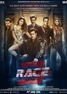 Race 3 Movie Release Date, Cast, Trailer, Songs, Review