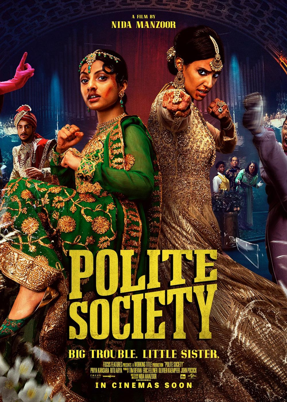 Polite Society (2023) Hollywood Dual Audio [Hindi + English] Full Movie HD ESub