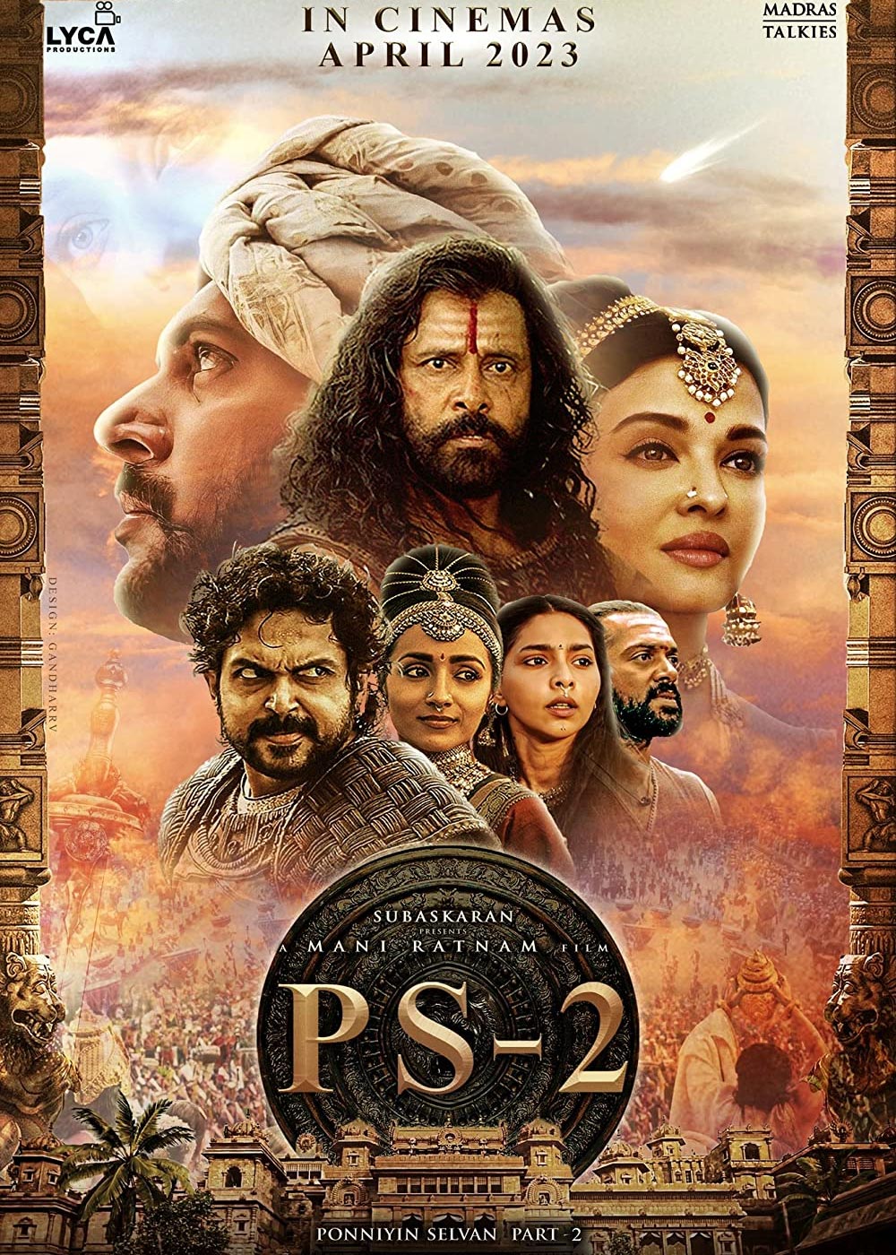 Ponniyin Selvan Part Two Movie (2023) Release Date, Review, Cast