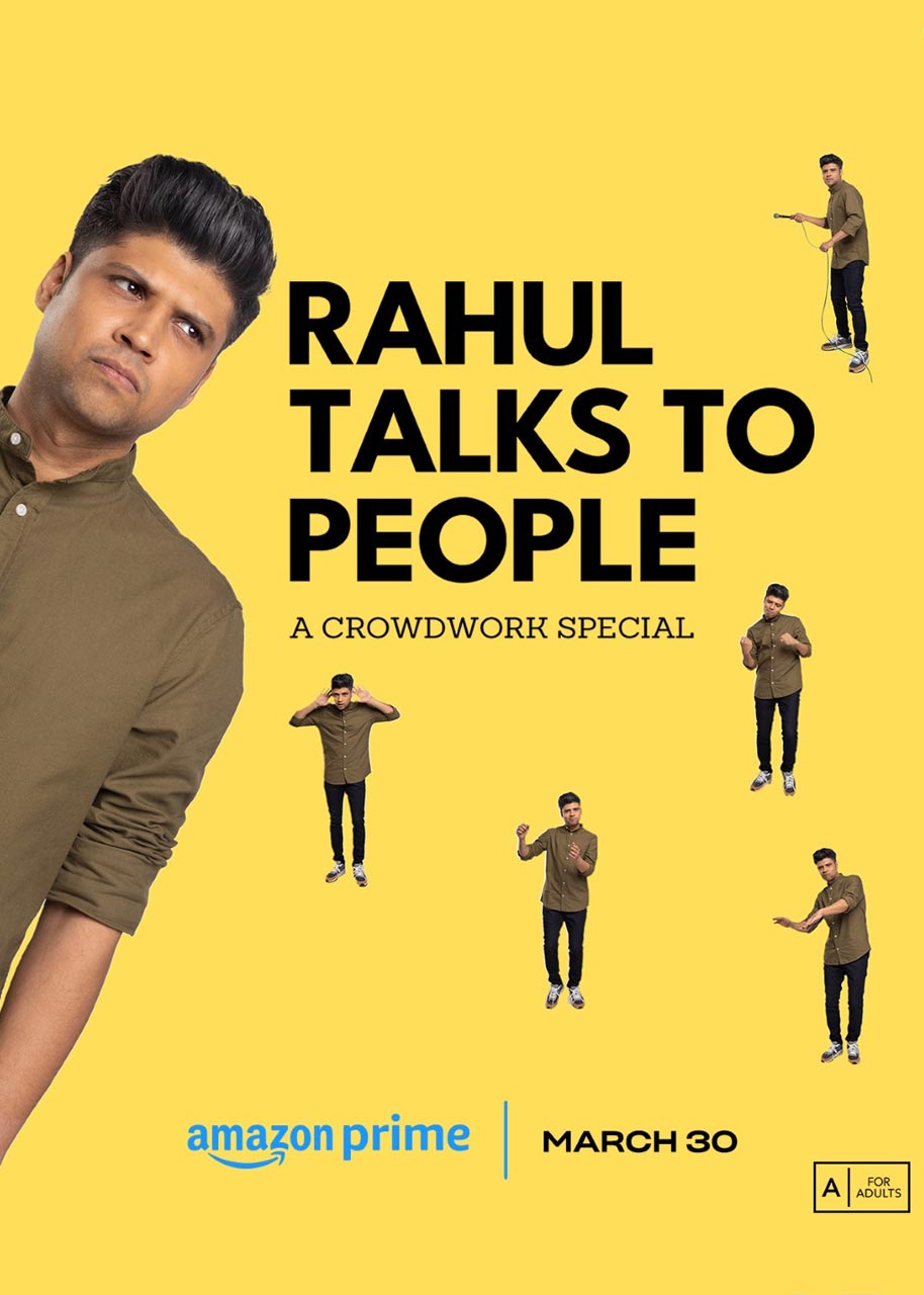 Rahul Talks To People (2023) 720p HEVC HDRip Hindi Standup Comedy Show x265 AAC ESubs [200MB]