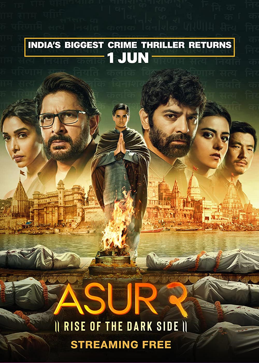 Asur (2023) 480p HEVC HDRip Hindi S02 Complete Web Series x265 AAC ESubs [550MB]