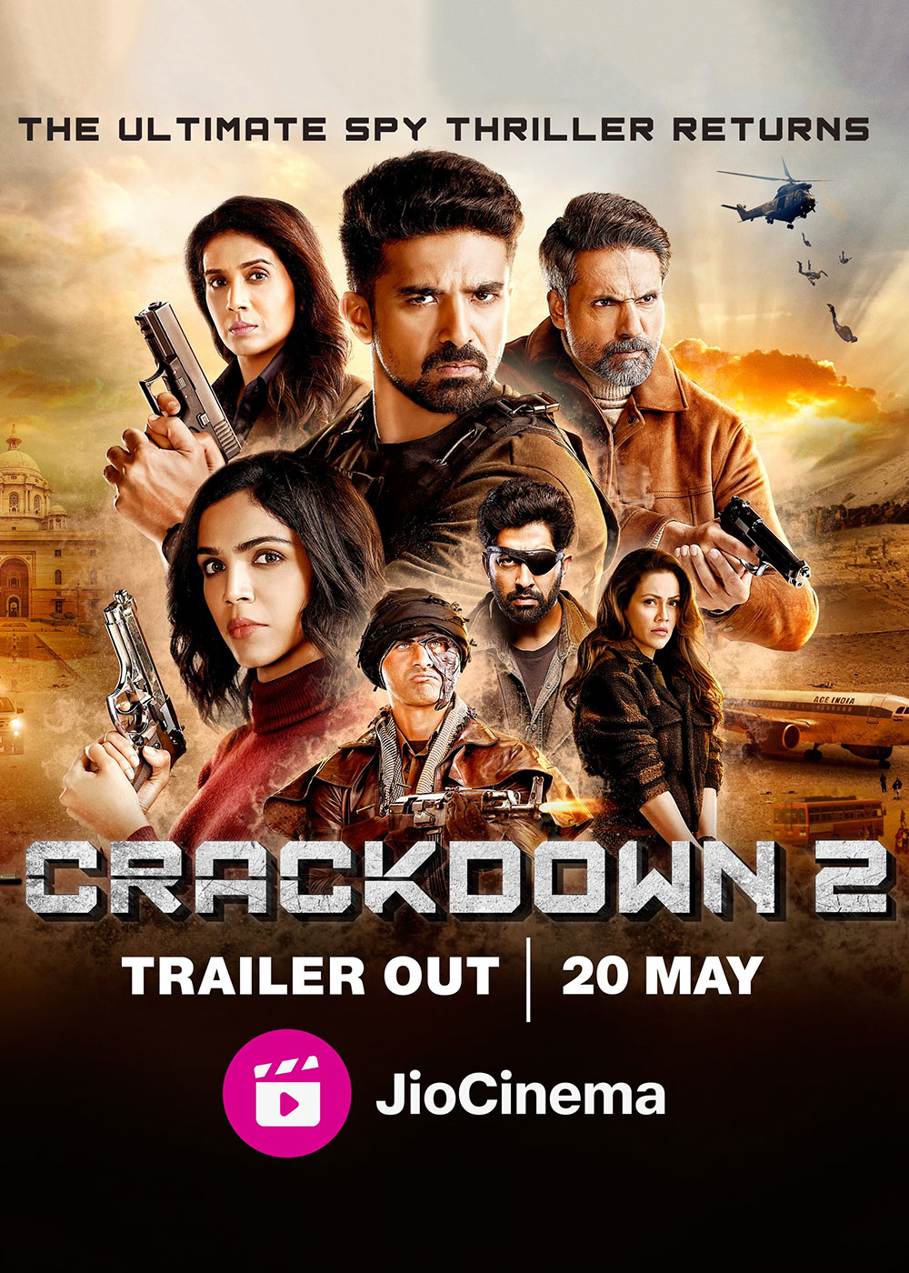 Crackdown (Season 2) [Episode 1-7 Added] Hindi JioCinema Original Web Series 480p | 720p | 1080p WEB-DL