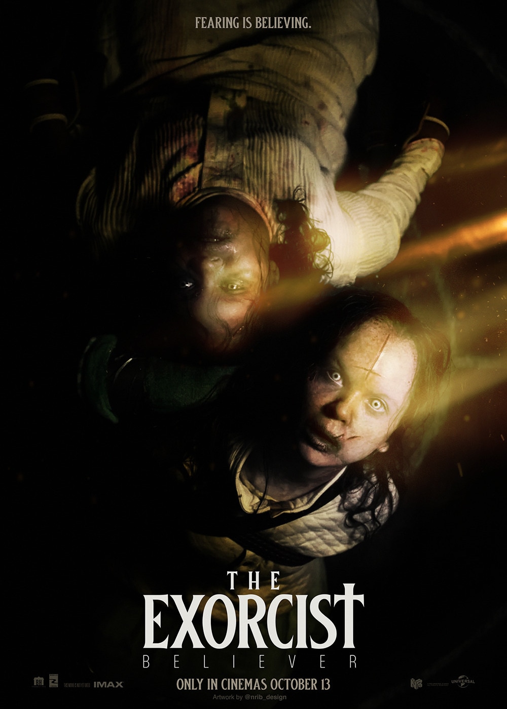 The Exorcist Believer 2023 Hindi (Clean) Dual Audio 1080p | 720p | 480p HDRip ESub Download
